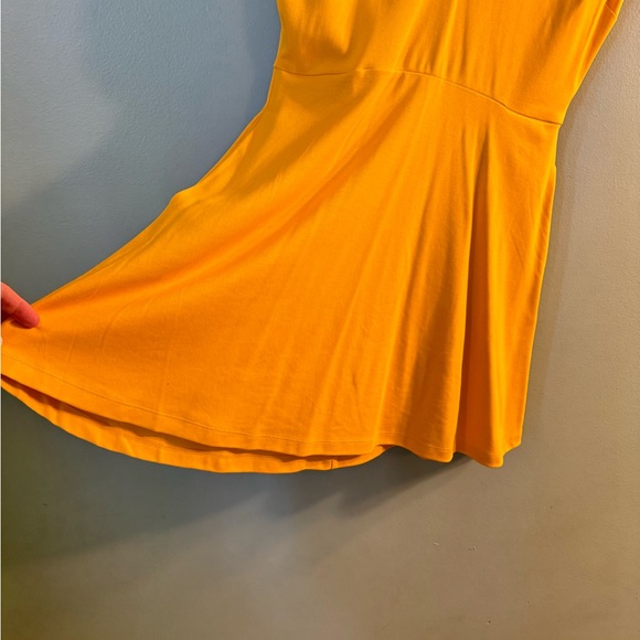 NY & C , lemon yellow, dress with pockets, size medium petite. - Picture 6 of 6